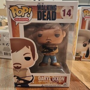 Funko Pop! Daryl Dixon Figure - Brown and Blue